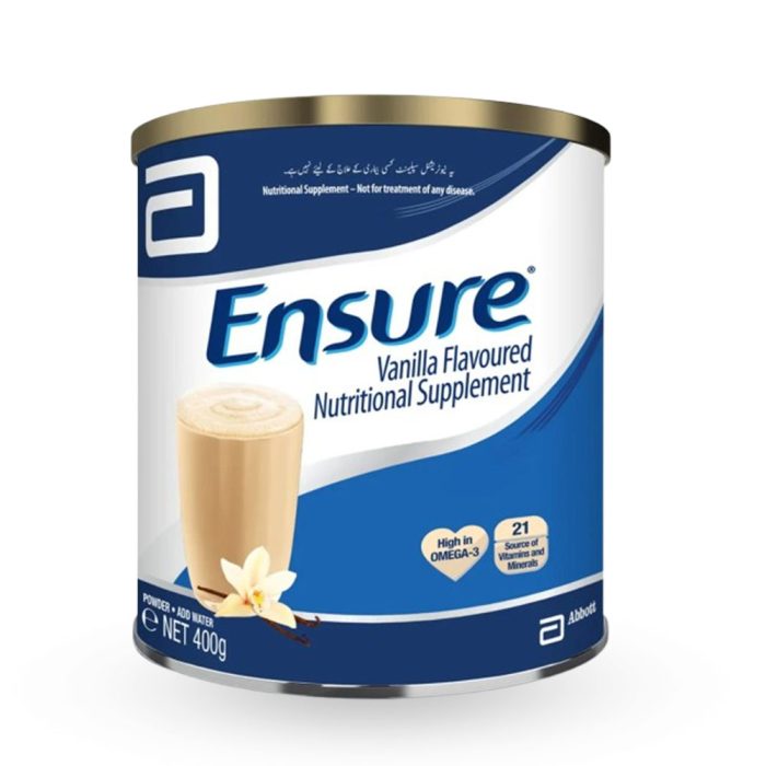 Ensure Milk Powder Vanilla | Tin Pack | 400g